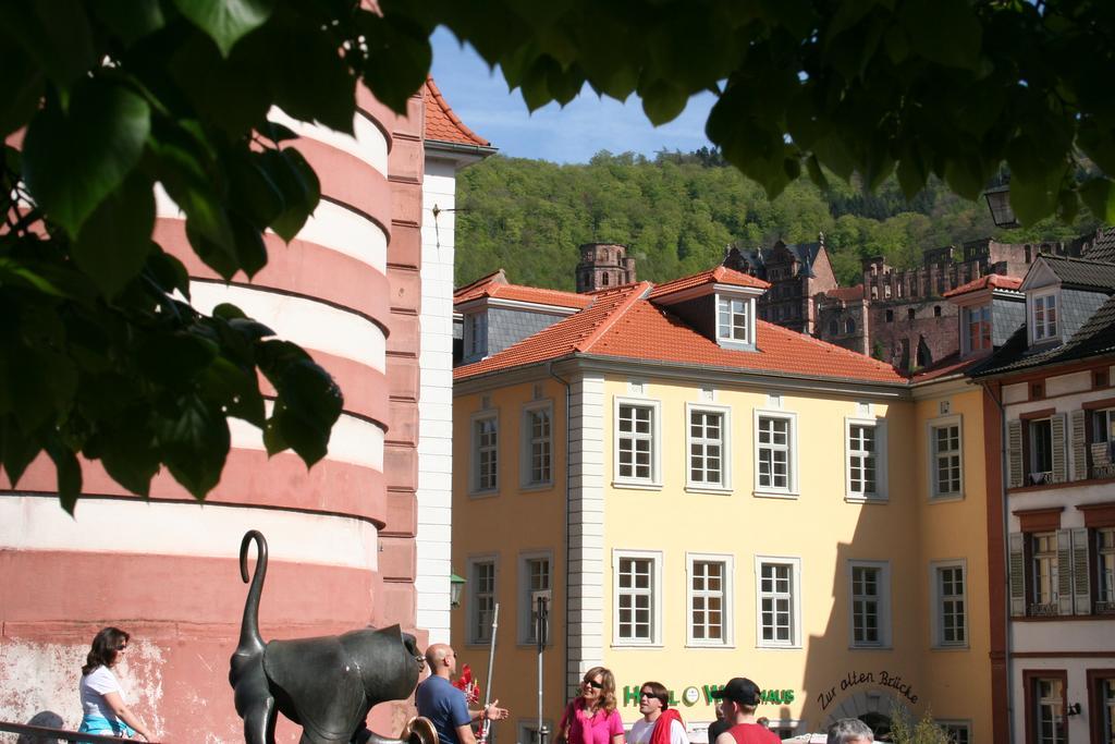 Hotel Zur Alten Brucke Heidelberg Exteriör bild